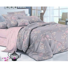 Постільна білизна Анжеліка Бязь Люкс MERISET - Євро на резинці (550139)