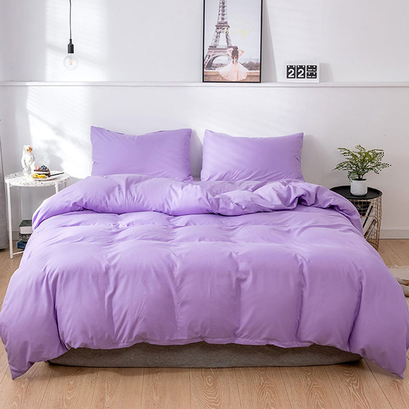 Постільна білизна Лавандовий настрій Ранфорс MERISET - Євро на резинці (550163)