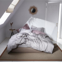 Постільна білизна PLATINUM Premium Сатин однотон MERISET - Полуторний на резинці (550228)