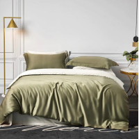 Постільна білизна OLIVE Premium Сатин однотон MERISET - Сімейний (550231)