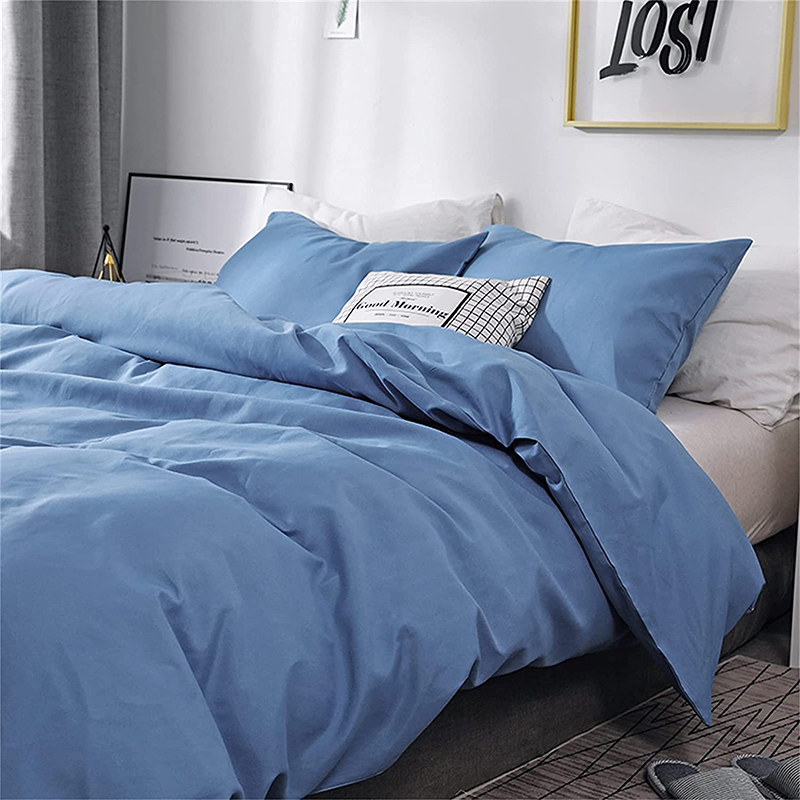 Постільна білизна Блакить Ранфорс MERISET - Полуторний (550264)