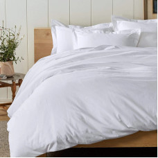 Постільна білизна Білосніжний Ранфорс MERISET - Полуторний (550268)