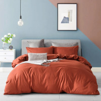 Постільна білизна Теракот Ранфорс MERISET - Євро на резинці (550353)