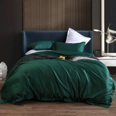 Постільна білизна ROYAL GREEN Premium Сатин однотон MERISET - Євро (550385)