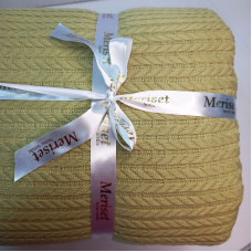 Покривало Піке КОСИЧКА Оливка MERISET - 230х260 (550514)