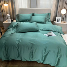 Постільна білизна TURQUIOSE Premium Сатин однотон MERISET - Полуторний на резинці (550582)