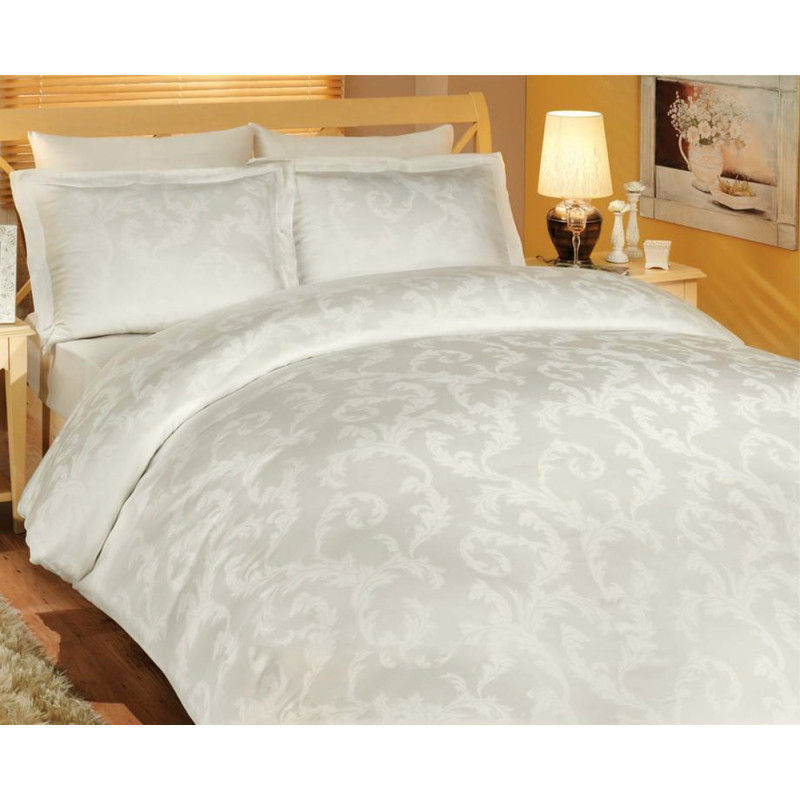 Постільна білизна IVORY CURL Жакард MERISET - Сімейний (550651)
