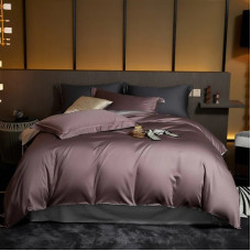 Постільна білизна AMBER Premium Сатин однотон MERISET - Двоспальний (550662)