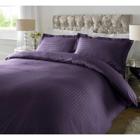 Постільна білизна GOTHIC GRAPE Elite Сатин страйп MERISET - Євро на резинці (550665)