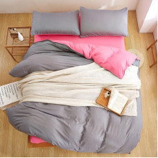 Постільна білизна ДУЕТ Сірий/Барбі Ранфорс MERISET - Полуторний (550693)