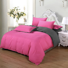 Постільна білизна ДУЕТ Барбі/Антрацит Ранфорс MERISET - Сімейний (550705)