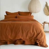 Постільна білизна Табак Ранфорс MERISET - Євро (550850)