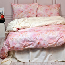 Постільна білизна Трояндовий настрій Ранфорс MERISET - Полуторний (550962)