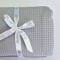 Покривало ПІКЕ Ніжне світло-сіре MERISET - 220х230 (560143)