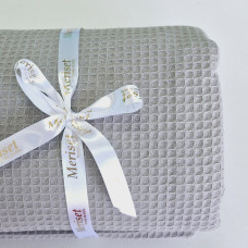 Покривало ПІКЕ Ніжне світло-сіре MERISET - 200х230 (560143)