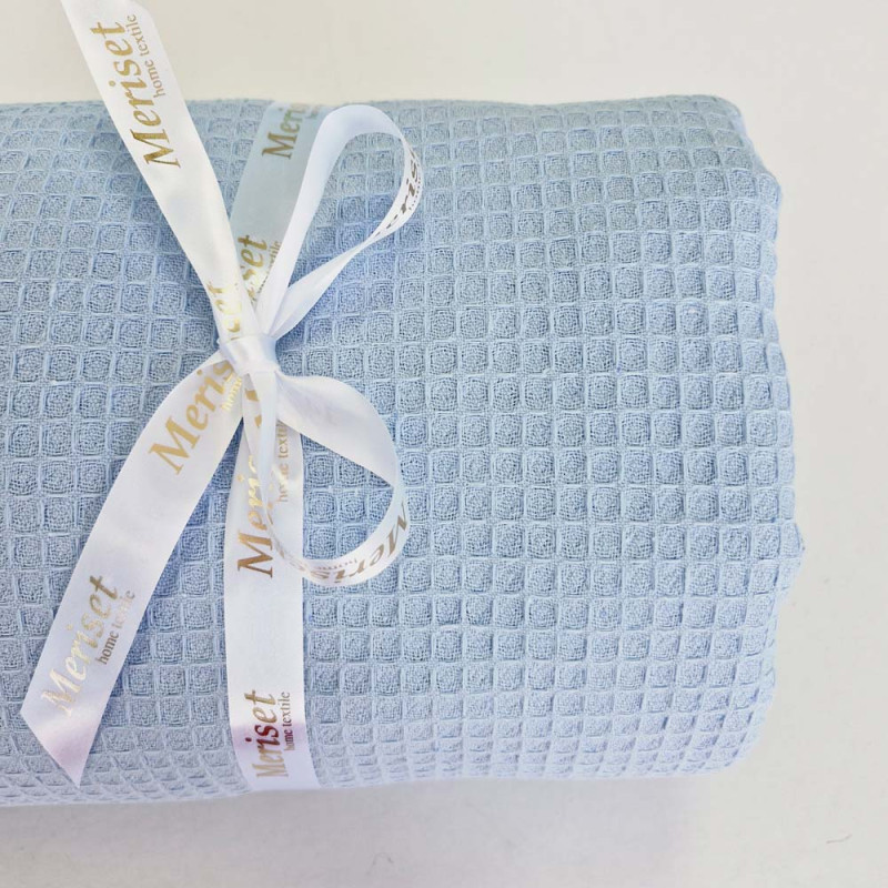 Покривало ПІКЕ Ніжне блакитне MERISET - 160х230 (560145)