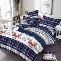 Постільна білизна Північний олень Бязь Люкс MERISET - Сімейний (560354)