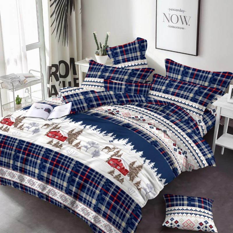 Постільна білизна Північний олень Бязь Люкс MERISET - Двоспальний (560354)