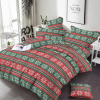 Постільна білизна Merry Christmas Бязь Люкс MERISET - Двоспальний на резинці (560360)