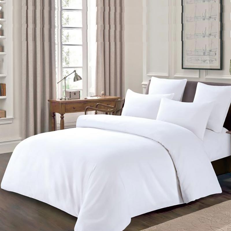 Постільна білизна Біла Бязь Люкс MERISET - Євро (560428)