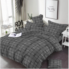 Постільна білизна Шотландка Бязь Люкс MERISET - Євро (560441)