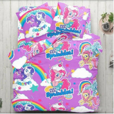 Постільна білизна My Little Pony Бязь Люкс MERISET - Євро (560686)