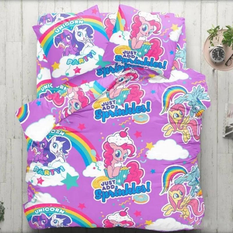 Постільна білизна My Little Pony Бязь Люкс MERISET - Євро (560686)