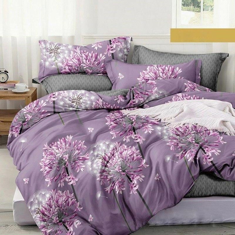 Постільна білизна Спокуса Бязь Люкс MERISET - Сімейний на резинці (560702)