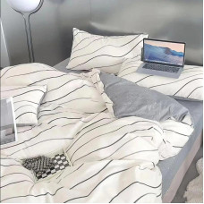 Постільна білизна Контраст Сатин MERISET - Сімейний (560709)