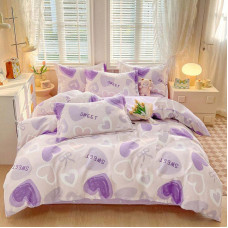 Підліткова постільна білизна Солодкі сердечки Бязь Люкс MERISET - Підлітковий 1,5 (560798)