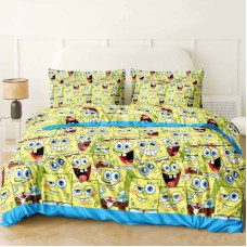Постільна білизна Губка Боб Бязь Люкс MERISET - Полуторний (560688)