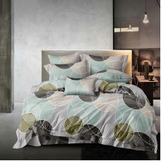 Постільна білизна Сатин Бульбашки MERISET - Євро (560801)