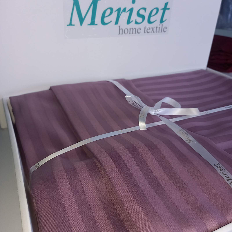 Постільна білизна PURPLE Elite Сатин страйп MERISET - (550133)