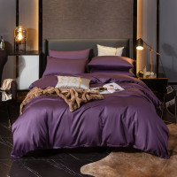 Постільна білизна VIOLET FLOWER Premium Сатин однотон MERISET - (550661)