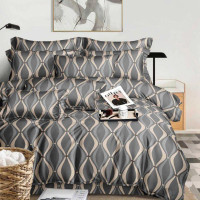 Постільна білизна Сіра хвиля Сатин MERISET - (560704)