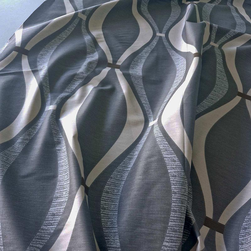 Постільна білизна Сіра хвиля Сатин MERISET - (560704)