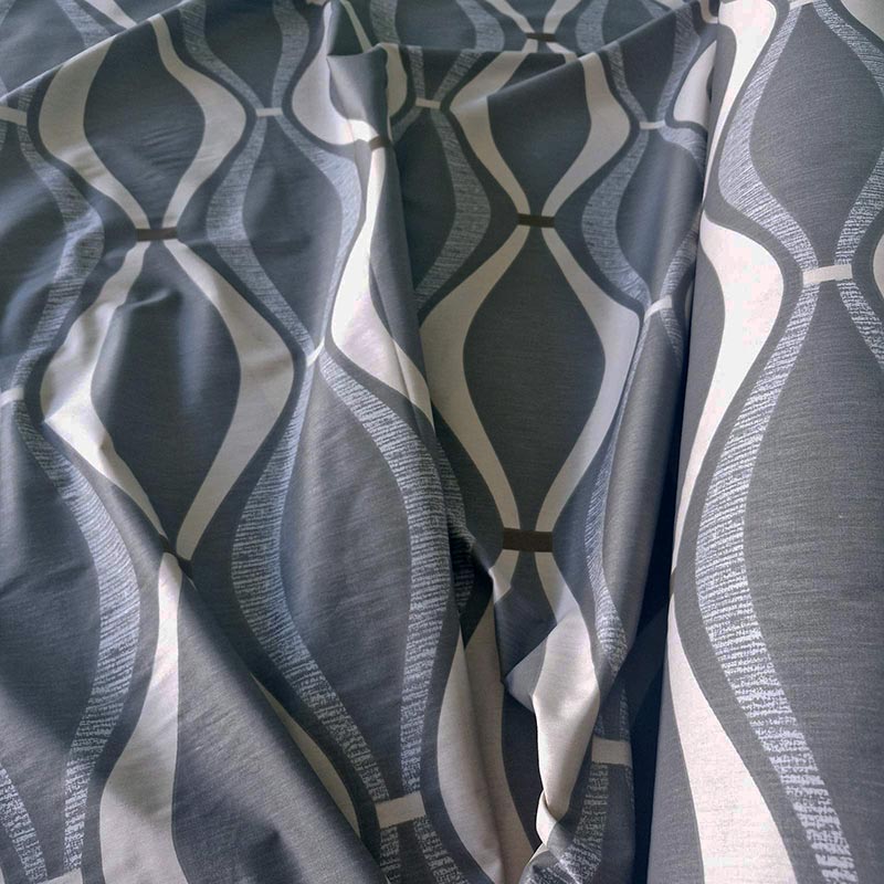 Постільна білизна Сіра хвиля Сатин MERISET - (560704)