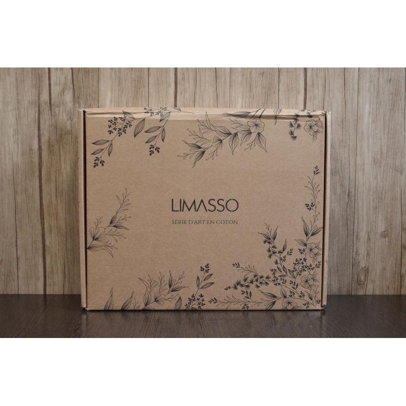Комплект постільної білизни Limasso Stonewashed з вареної бавовни