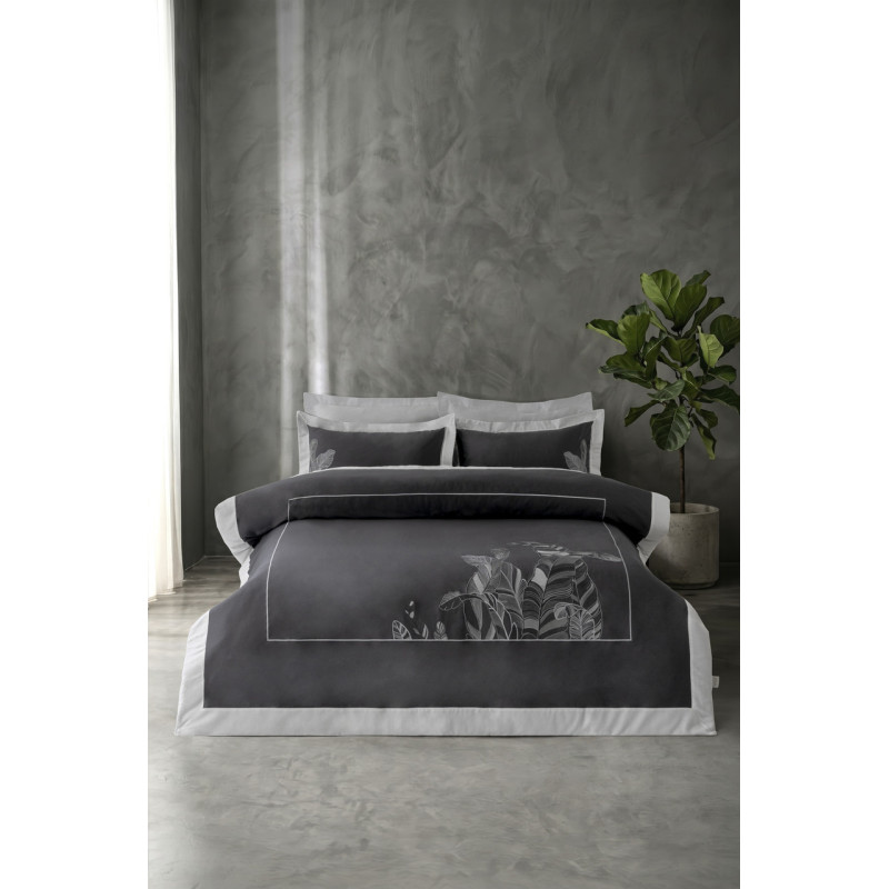 Комплект постільної білизни Dantela Digital Satin євро