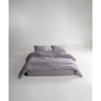 Комплект постільної білизни Limasso Stonewashed Ranforce сімейний Opal Grey