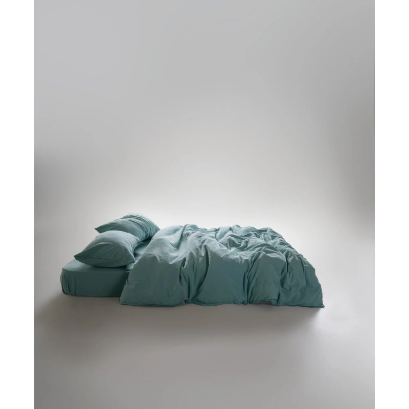 Сімейний комплект постільної білизни Limasso Stonewashed з ранфорсу