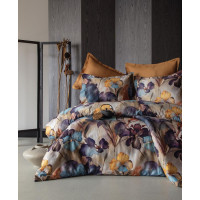 Issimo Digital Satin Euro Bed Linen Set