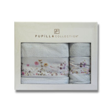 Набір махрових рушників Pupilla Camelya, 2 шт., бежевий, KR30581.4