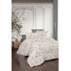 Постільна білизна First Choice Ranforce Alfeo Moonmist, євро, 200×220 см