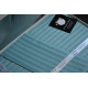 Комплект постільної білизни Cotton Shine Stripe Satin євро 200×220 см, сатин, бірюзовий