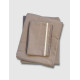 Комплект постільної білизни First Choice Soprano Mink, фланель, Євро, 200×220 см, бежевий