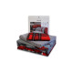 Комплект постільної білизни First Choice Flanel Happiness Red полуторний 160×220 см