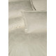 Комплект постільної білизни Saheser Delux Jacquard Satin 300 TC Євро 200×220 см, кремовий
