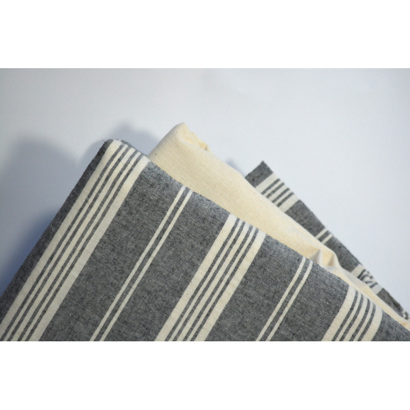 Комплект постільної білизни Saheser Stonewashed Ranforce 41160 Євро 200х220 см Nadia Antrasit