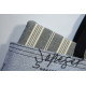 Комплект постільної білизни Saheser Stonewashed Ranforce 41160 Євро 200х220 см Nadia Antrasit